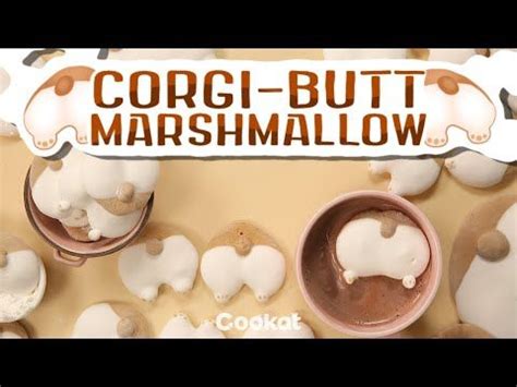 corgi butt marshmallows|Corgi Marshmallow